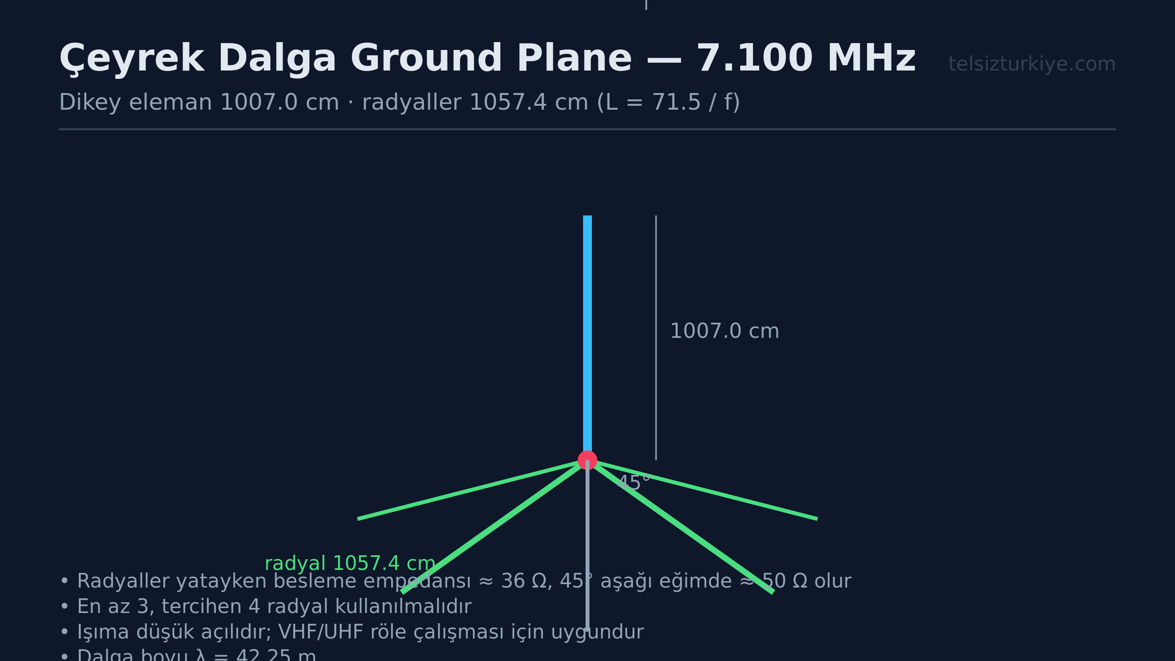 Arazi Kullanımında 40 Metre Dikey Anten Hataları ve Çözümleri